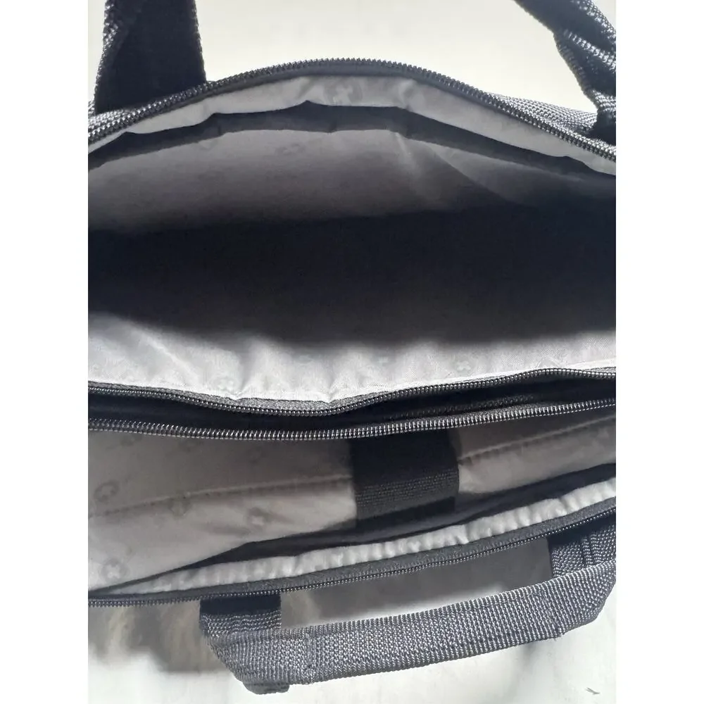 Wenger SwissGear Checkpoint Friendly Laptop Briefcase Messenger Bag Black 16”